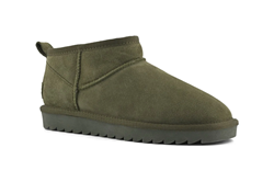 SHORT WINTER BOOT SUEDE MILITARY